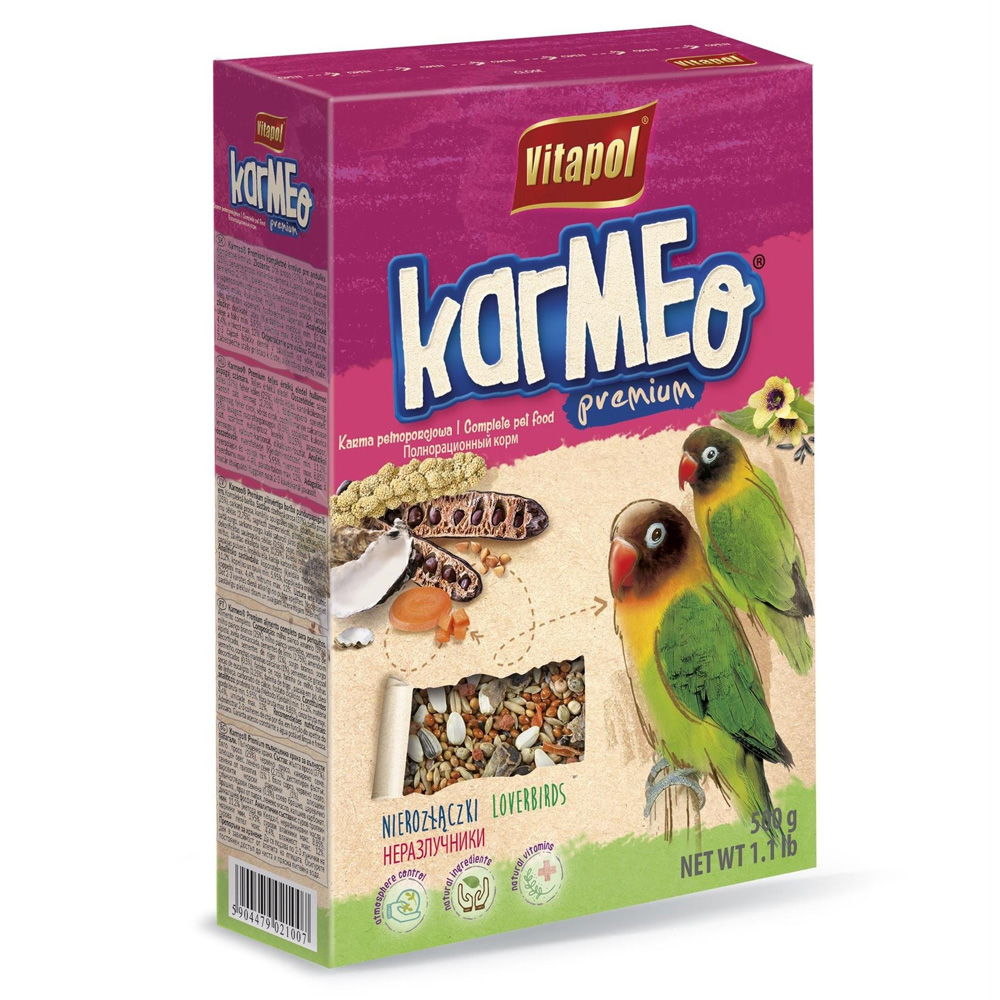 Vitapol Karmeo Premium Karma dla Papużek Nierozłączek 500g